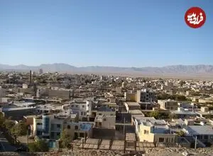 عکس| سفر زمان؛ منظرۀ شهر «دامغان» در حدود 95 سال قبل