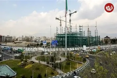 ببینید| تصاویر نزدیک از وضعیت میدان سپاه بعد از حملات اخیر