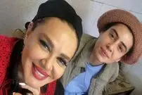 (عکس) سفر در زمان؛ «بهاره رهنما و دخترش پریا» در دهه 80