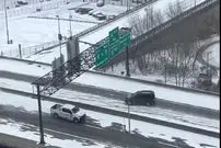 ببینید| این پل یخی رانندگان را به دردسر انداخت/ ۸۵ نفر جان خود را از دست دادند