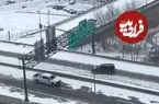 ببینید| این پل یخی رانندگان را به دردسر انداخت/ ۸۵ نفر جان خود را از دست دادند