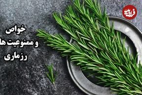 ببینید؛ خواص وممنوعیت های رزماری؛ چیزهایی که درباره این گیاه نمی‌دانید 