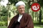 عکس| سفر زمان؛ «هاشمی رفسنجانی» در حال خوراندن واکسن به یک کودک؛ دهۀ 70