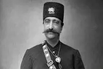 عکس| سفر در زمان؛ «ناصرالدین‌شاه قاجار» در محوطه کاخ گلستان