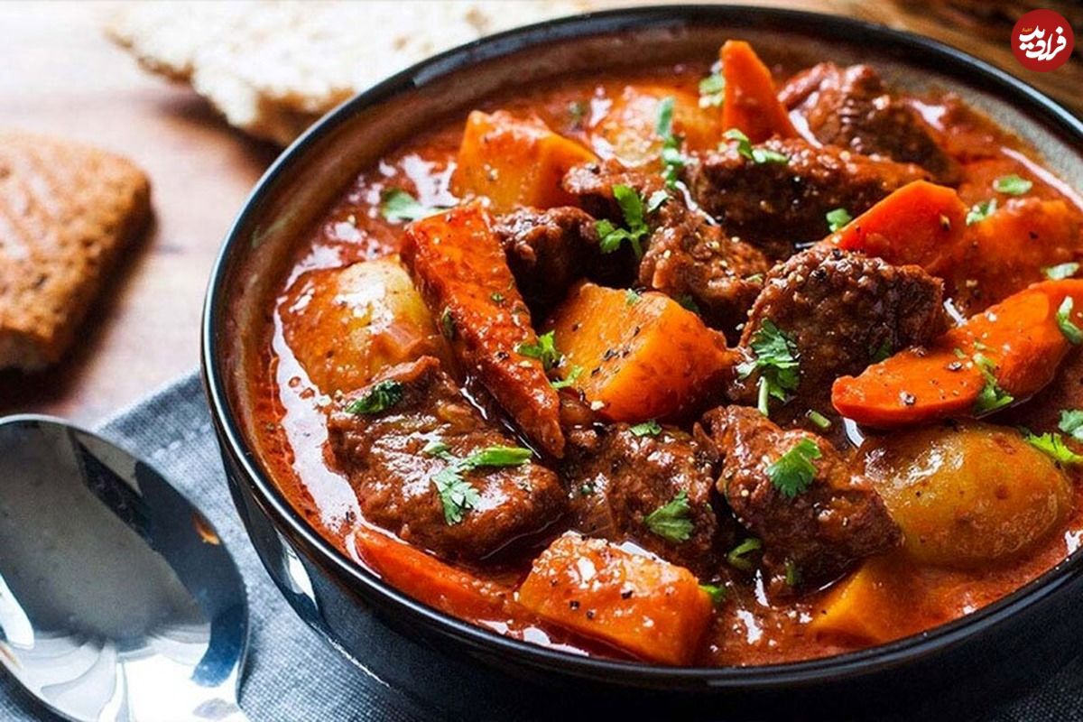طرز تهیه خوراک گوشت ترکی؛ خوشمزه و مقوی