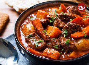 طرز تهیه خوراک گوشت ترکی؛ خوشمزه و مقوی