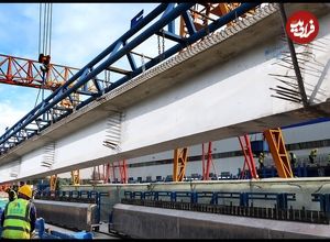 ببینید؛ فرآیند شگفت‌انگیز ساخت پل‌های مدرن؛ کارخانه ساخت پل در مقیاس بزرگ!