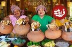 ببینید| غذای روستایی در سنگاپور؛ پخت یک غذای سنتی با مرغ در کوزه سفالی