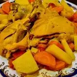 ببینید| طرز تهیه یک غذای سالم و خوشمزه با مرغ و سیب زمینی