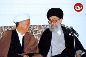 عکس؛ سفر به تاریخ؛ «رهبر انقلاب» در مراسم عقد «مهدی، پسر هاشمی رفسنجانی»؛ سال 1369
