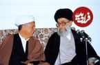 عکس؛ سفر به تاریخ؛ «رهبر انقلاب» در مراسم عقد «مهدی، پسر هاشمی رفسنجانی»؛ سال 1369
