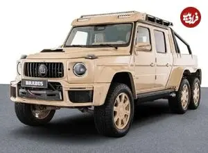 تصاویر| برابوس XLP 6x6 صحرایی؛ هیولای ۱.۶ میلیون دلاری برای فتح بیابان