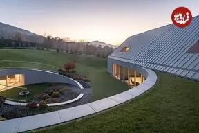 هندسۀ زیبای یک خانۀ مدرن در لهستان
