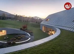 هندسۀ زیبای یک خانۀ مدرن در لهستان