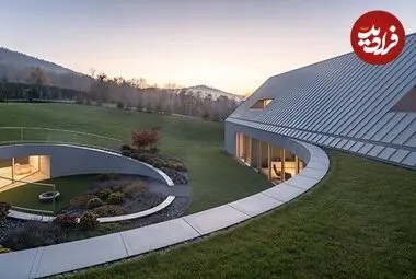 هندسۀ زیبای یک خانۀ مدرن در لهستان