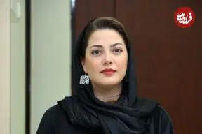 عکس| سفر زمان؛ «طناز طباطبایی» در پشت صحنه فیلم هیس! دخترها فریاد نمی زنند؛ سال 91