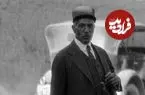 عکس| سفر زمان؛ مرد کت و شلواری، اتومبیل قدیمی و یک کوچه باغ در اصفهان؛ سال 1312