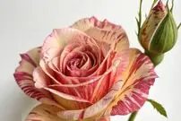 تصاویر| رز گورخری؛ گل خاص و لاکچری با گلبرگ‌های راه‌راه خیره‌کننده که همه را شگفت‌زده می‌کند | راز محبوبیت این رز منحصر‌به‌فرد چیست؟