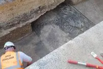 «موزاییک 2 هزارساله» در جریان عملیات ساختمانی از زیر خاک بیرون آمد