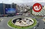 عکس| سفر به ایران قدیم؛ یک خیابان خاکی شلوغ در تهران در دوران قاجار