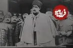 عکس| سفر به تاریخ؛ «رضاخان» هنگام خروج از قصر شیخ خزعل در اهواز؛ سال 1303