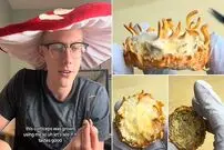 (عکس) این کاربر تیک تاک «قارچ های زامبی» را با خون و پوست خود پرورش داده است