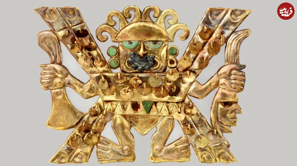 جواهر باستانی که «خدای گردن‌زن» را به تصویر می‌کشد