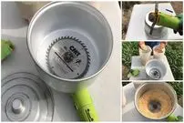 (ویدئو) نحوه ساخت آسان دستگاه خرد کن با یک قابلمه آلومینیومی