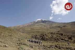 تصاویر؛ نظامیان جهان با پرچم ایران بر فراز قله دماوند
