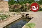 عکس| سفر به ایران قدیم؛ زنان و مردان روستایی در کنار قنات؛ 125 سال قبل