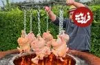 ببینید| غذای روستایی در آذربایجان؛ کباب مرغ در تنور با روشی متفاوت