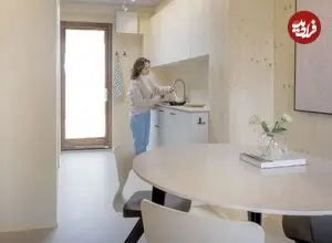 این خانۀ کوچک قبلا یک «توربین بادی» بود