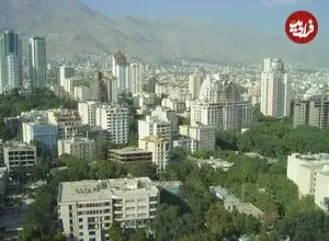 عکس| سفر به دوران قاجار؛ نمایی از شمال شهر تهران، وقتی همه جا دشت و درخت بود