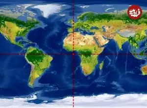 در مختصات صفر درجه عرض و صفر درجه طول جغرافیایی زمین چه چیزی وجود دارد؟