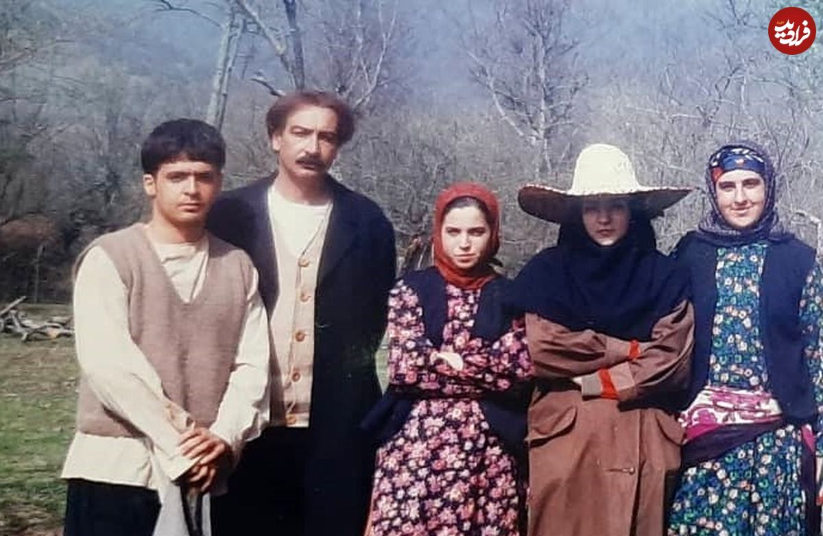 عکس| سفر زمان؛ «شیرین» (سریال پس از باران) در 21 سالگی در کنار «خسرو شکیبایی»