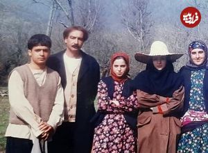 عکس| سفر زمان؛ «شیرین» (سریال پس از باران) در 21 سالگی در کنار «خسرو شکیبایی»