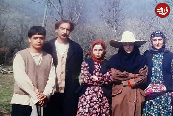 عکس| سفر زمان؛ «شیرین» (سریال پس از باران) در 21 سالگی در کنار «خسرو شکیبایی»