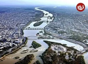 عکس| سفر زمان؛ تصویری کمتردیده‌شده از «خیابان اصلی اهواز» در دوران رضاخان