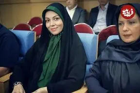 عکس| سفر در زمان؛ «آزاده نامداری» در 32 سالگی و در یک دورهمی دوستانه؛ سال 95