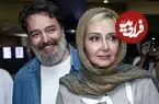 عکس| سفر زمان؛ «کتایون ریاحی» 26 ساله در کنار «اکبر عبدی» در «غریبه»؛ سال 66
