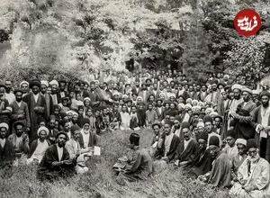 عکس| سفر در زمان؛ جشن مشروطه‌خواهان در سفارت انگلستان برای سالروز تولد مظفرالدین‌شاه