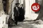 عکس| سفر به ایران قدیم؛ عکس رنگی از یک خیابان در شهر قم در یک قرن قبل