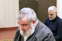 عکس؛ سفر به تاریخ؛ لحظۀ وداع «سید حسن نصرالله» با پیکر پسر شهیدش؛ سال 1376