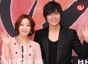 عکس| سفر زمان؛ «چویونگ» و «یواون‌سو» در پشت‌صحنه سریال «سرنوشت»