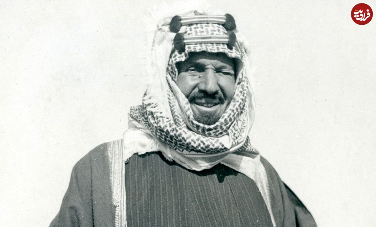 عکس؛ سفر در تاریخ؛ دیدار «اولین پادشاه عربستان با چرچیل»؛ سال 1323