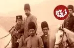 عکس| سفر به ایران قدیم؛ اسب‌سواری شازدۀ خردسال قاجاری در دارآباد؛ 120 سال قبل