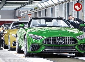 ببینید| مراحل تولید مرسدس بنز لوکس AMG SL در یک کارخانه آلمانی