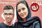 عکس| سفر زمان؛ «پریناز ایزدیار و علی نصیریان» در پشت‌صحنه سریال «شهرزاد»؛ سال 94