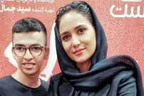 عکس| سفر زمان؛ «پریناز ایزدیار و علی نصیریان» در پشت‌صحنه سریال «شهرزاد»؛ سال 94