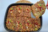 ببینید| طرز تهیه کوکو لوبیا سبز هفت پیکر تبریز